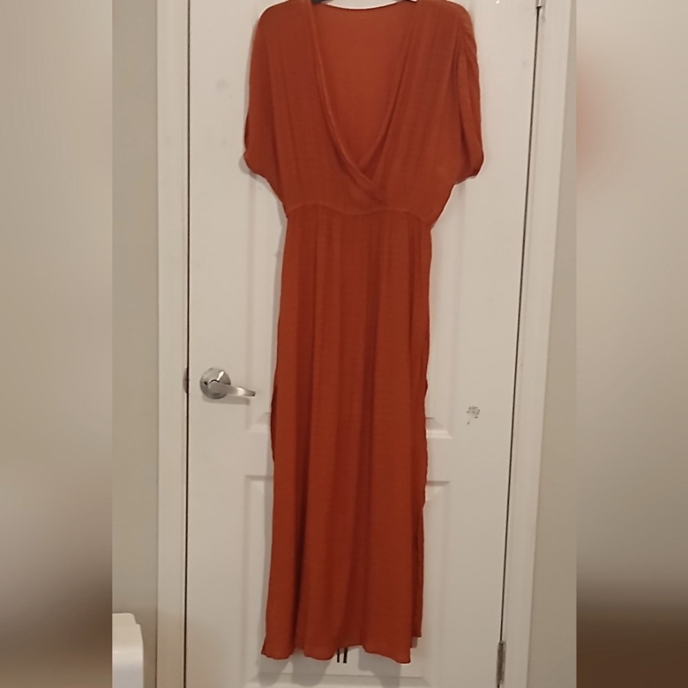 Boho Orange Maxi-S